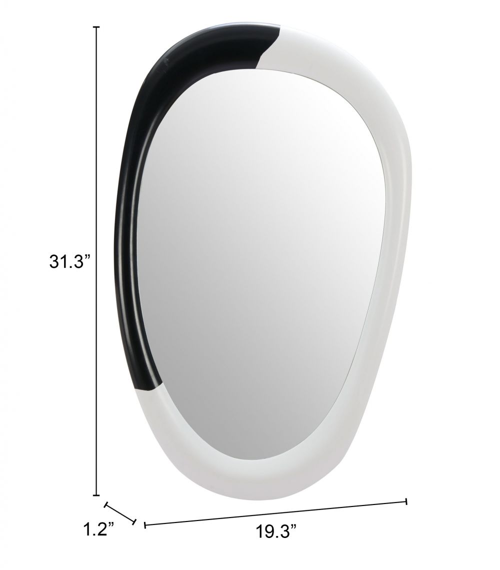 Muna Wood Frame Wall Mirror