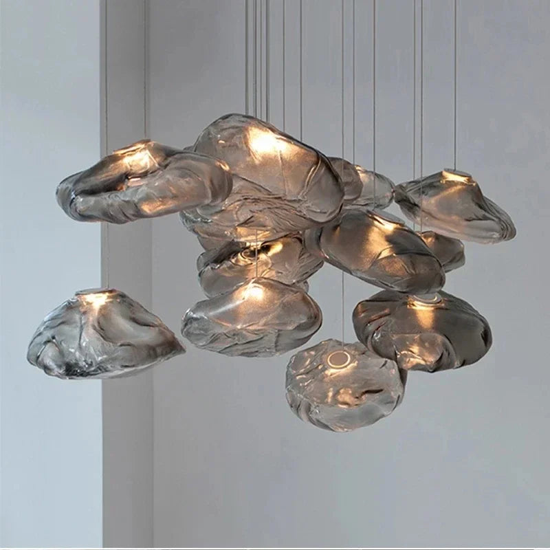 Chandelier Glass LED Pendant Light