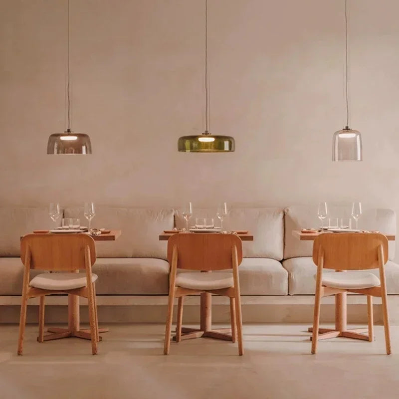 Pendant Lamp Vintage Glass Style