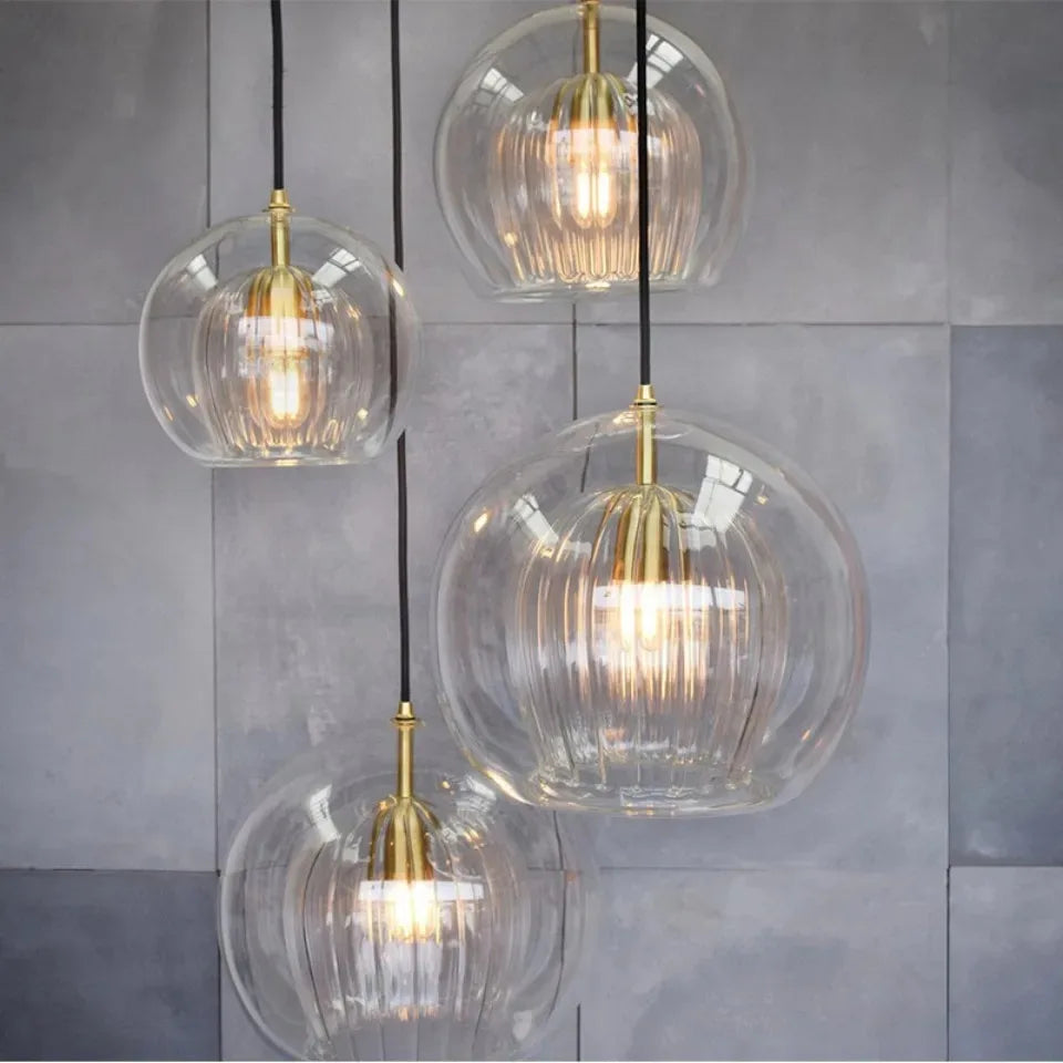 LED Pendant Light Glass Modern
