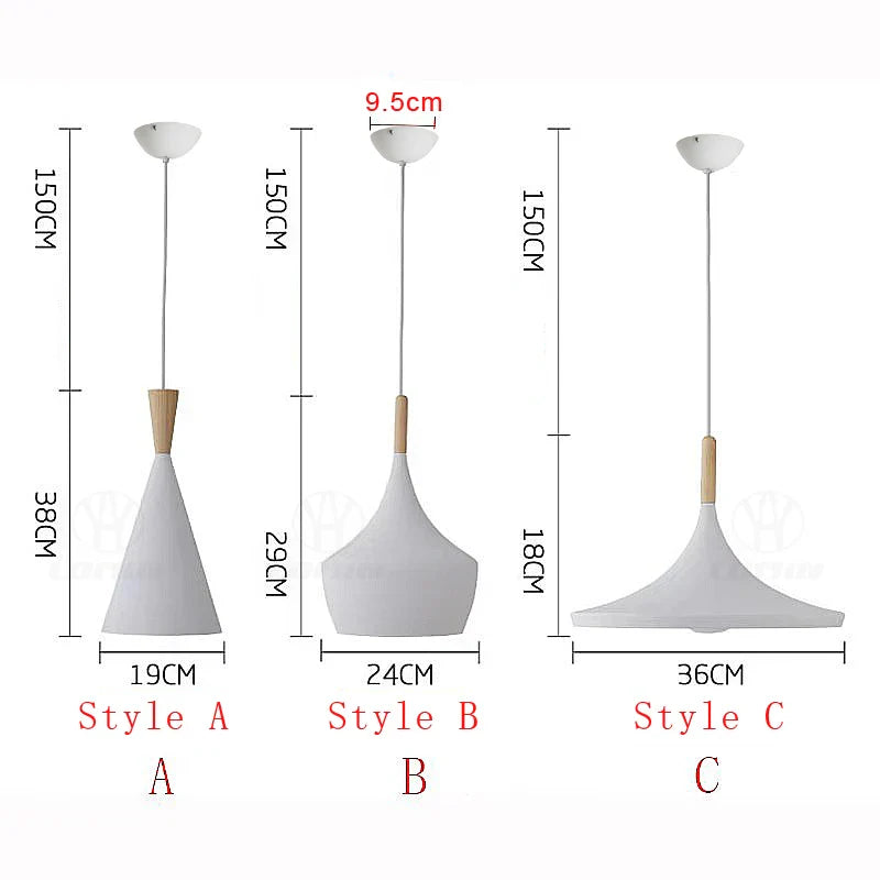 Aluminum Pendant Lights Dining Room