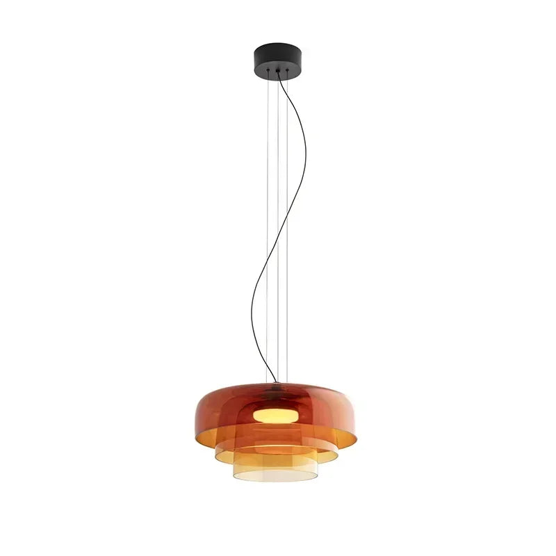 Pendant Lamp Vintage Glass Style