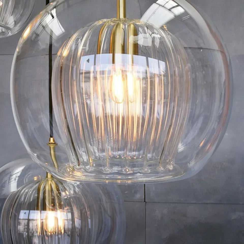 LED Pendant Light Glass Modern