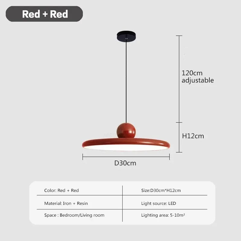 LED Pendant Light Iron Rotatable