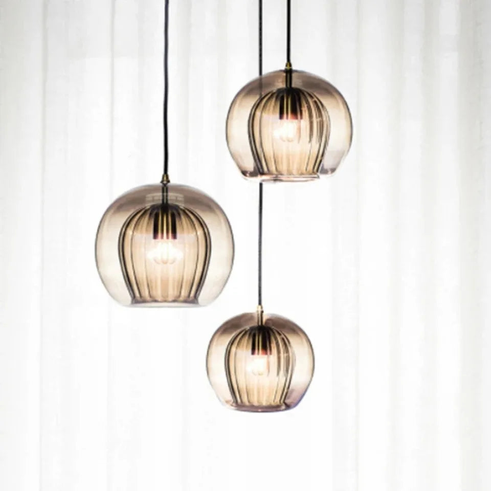 LED Pendant Light Glass Modern