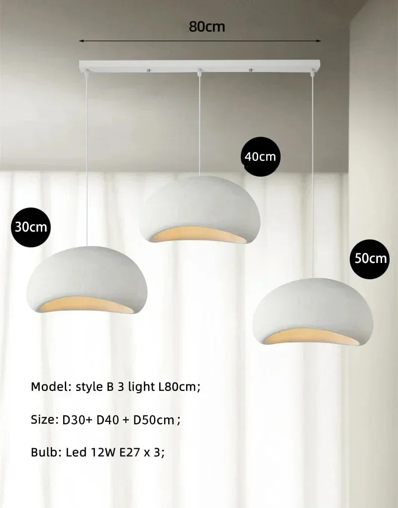 LED Chandelier Modern Japanese Style