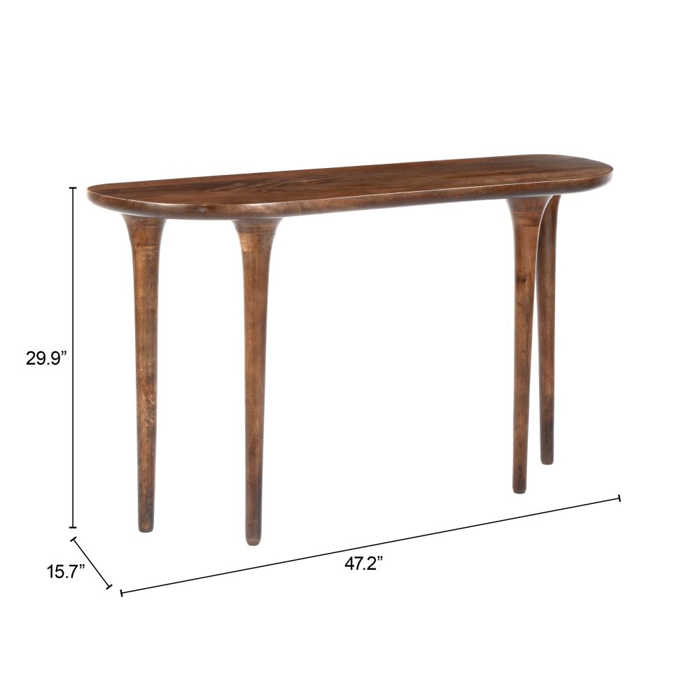 Spiker Solid Wooden Console Table