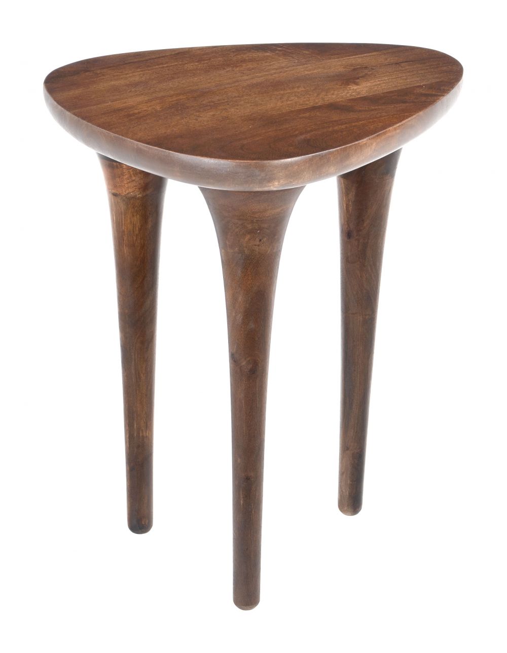Spiker Solid Wooden Side Table