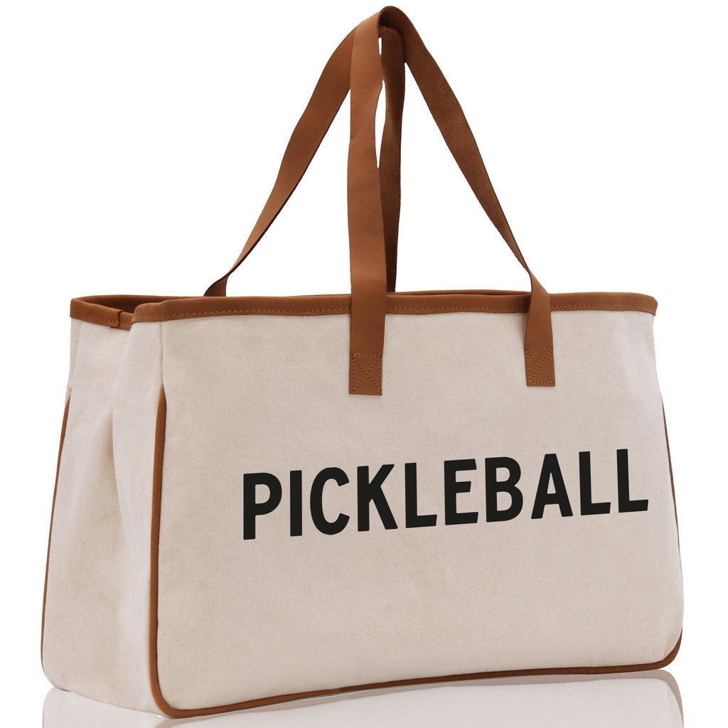 Pickleball Tote Bag Personalized Pickleball Party Favors Custom Pickleball Player Gift Pickleball Cotton Canvas Tote Bag