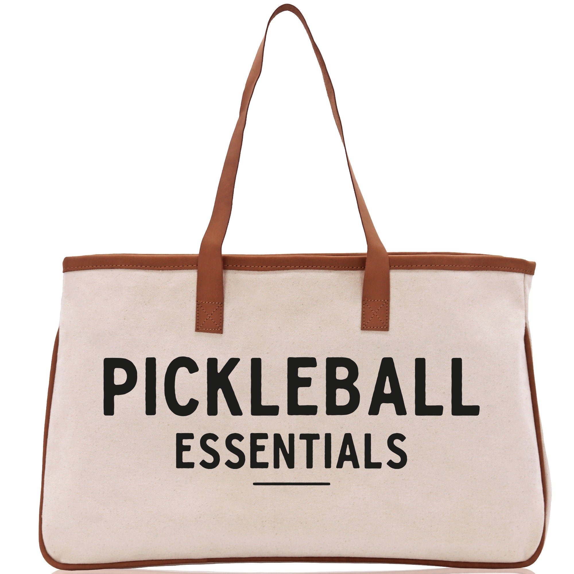 Pickleball Tote Bag Personalized Pickleball Party Favors Custom Pickleball Player Gift Pickleball Cotton Canvas Tote Bag