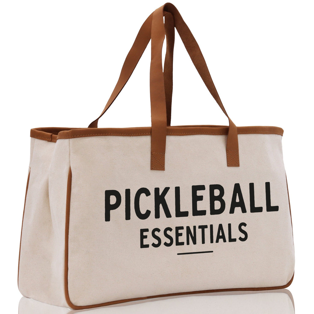 Pickleball Tote Bag Personalized Pickleball Party Favors Custom Pickleball Player Gift Pickleball Cotton Canvas Tote Bag